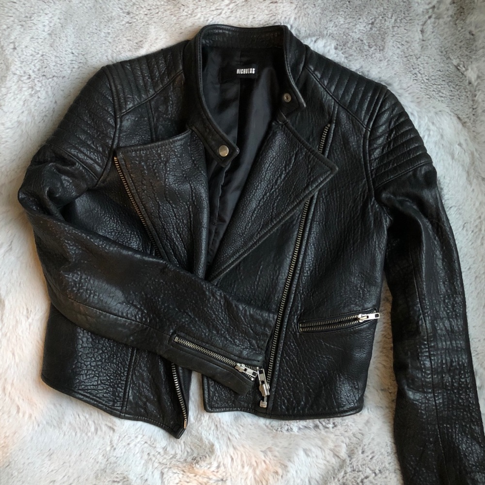 NICHOLAS leather Jacket